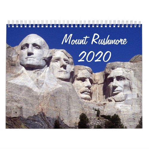Mount Rushmore _ 2020 Calendar