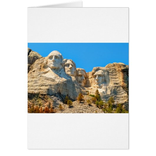 Mount Rushmore Classic View Cards (Front)