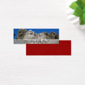 Mount Rushmore Customizable Photo Souvenir (Desk)