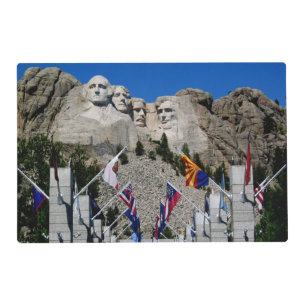 Mount Rushmore Customizable Photo Souvenir Placemat