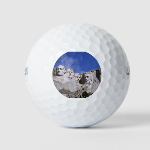 MOUNT RUSHMORE GOLF BALLS