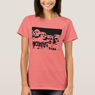 mount rushmore graffiti T-Shirt