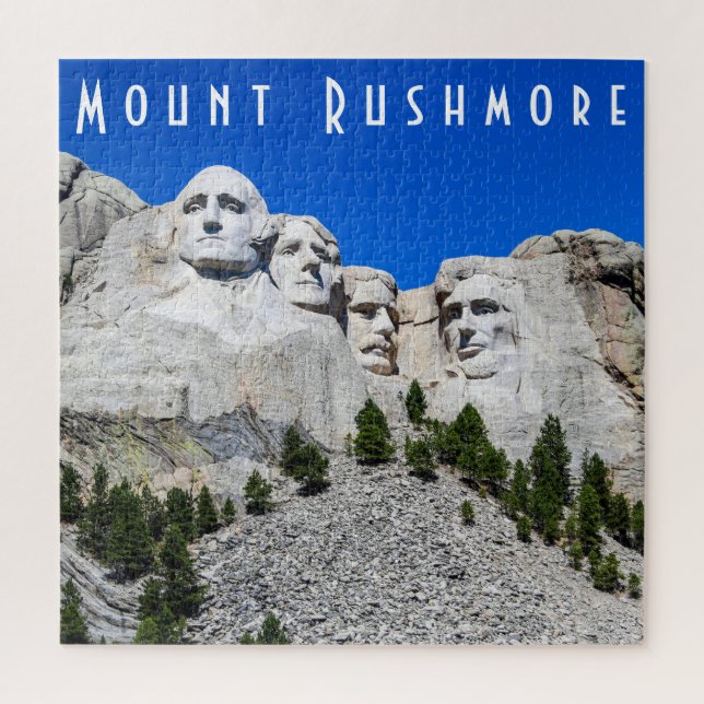 Mount Rushmore Jigsaw Puzzle (Vertical)