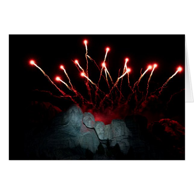 Mount Rushmore July 4, 2020 Cards (Front Horizontal)
