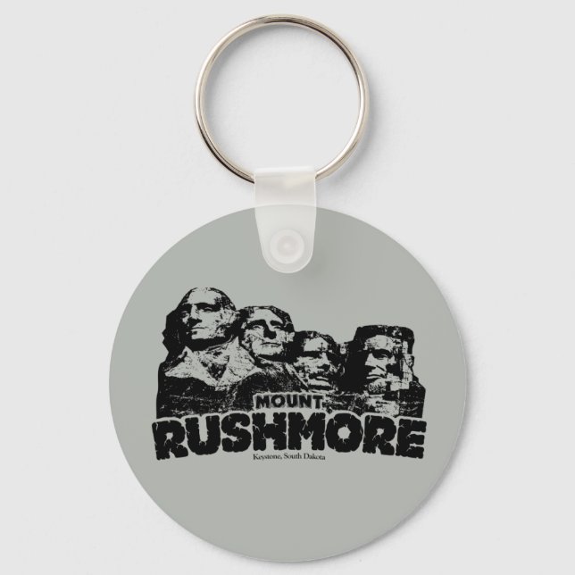 Mount Rushmore Keychain (Front)