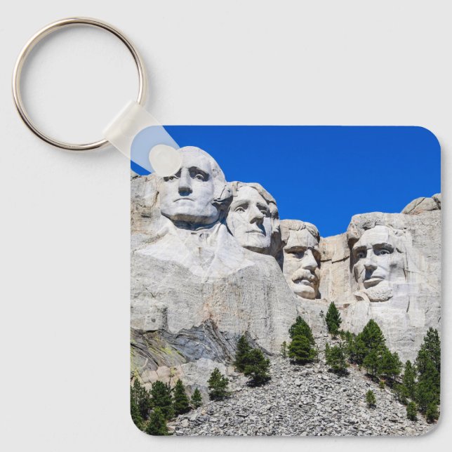 Mount Rushmore Keychain (Front)