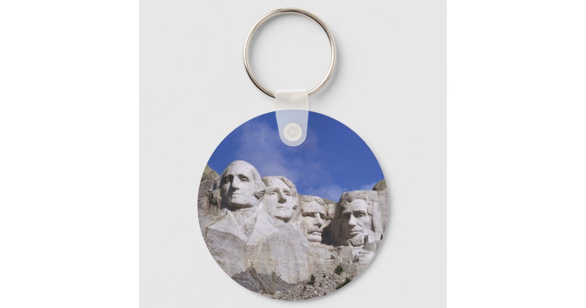 MOUNT RUSHMORE KEYCHAIN Zazzle