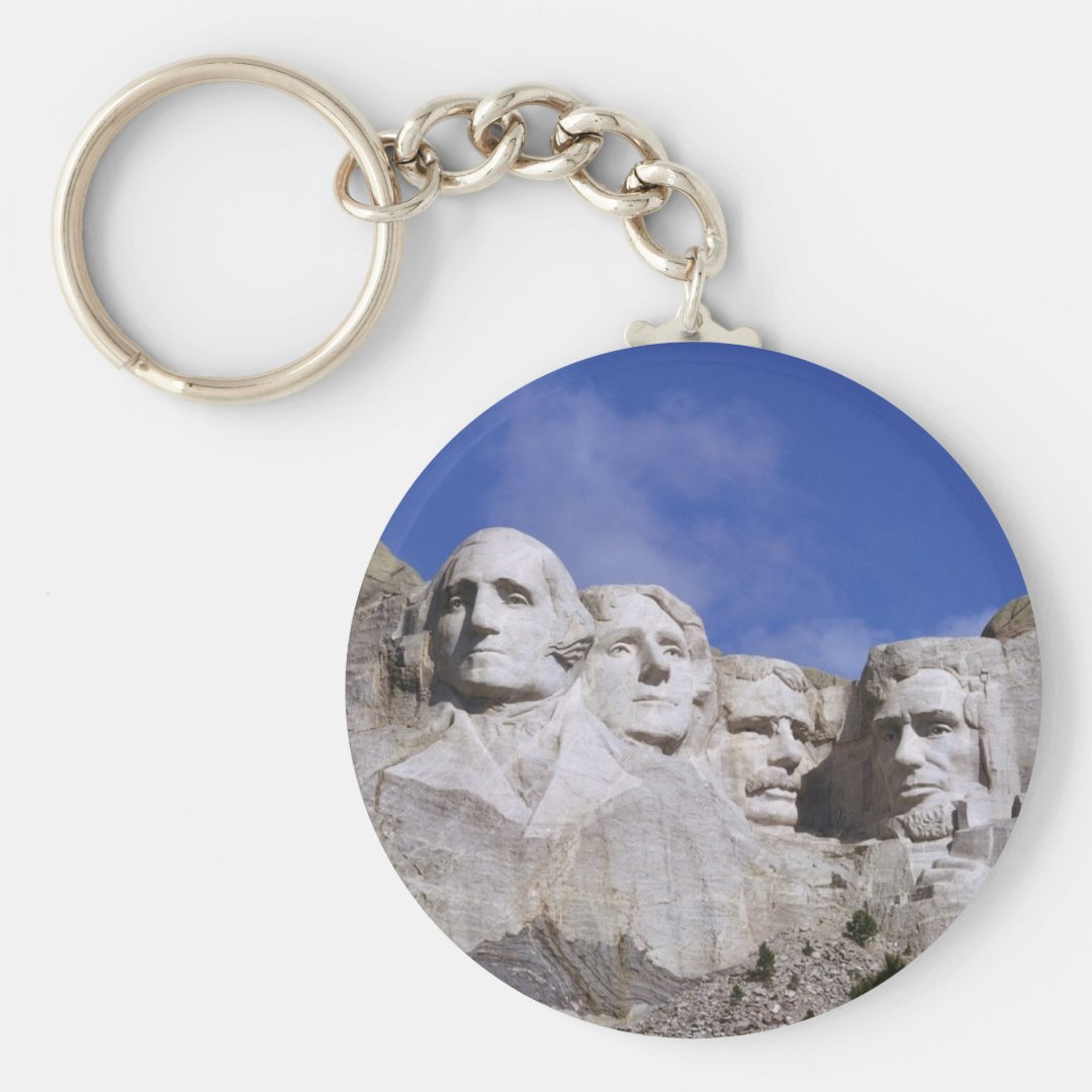 MOUNT RUSHMORE KEYCHAIN Zazzle