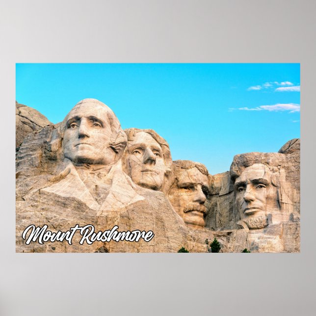 Mount Rushmore, Keystone, South Dakota Poster (Front)