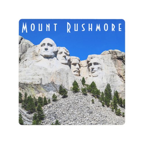 Mount Rushmore Metal Wall Art