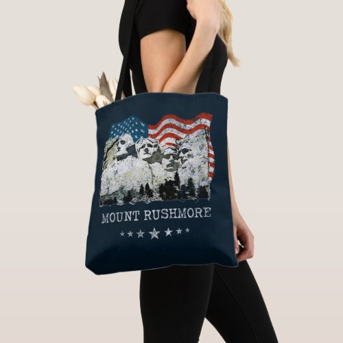 Mount Rushmore Monument Souvenir Gifts USA Tote Bag