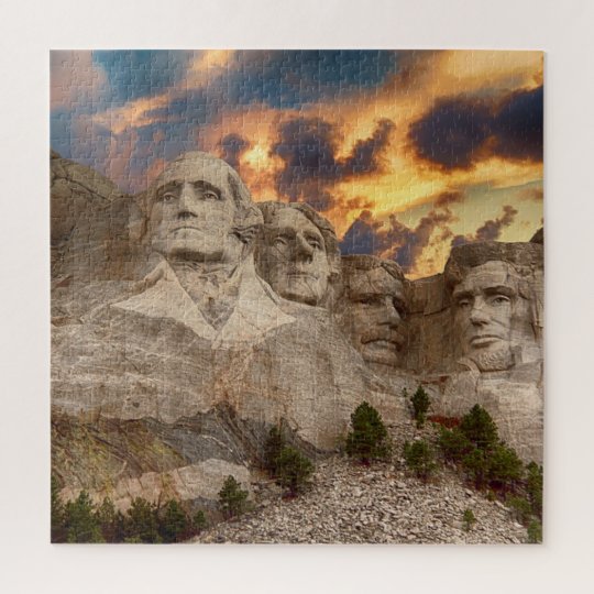 Mount Rushmore National Memorial Jigsaw Puzzle | Zazzle.com