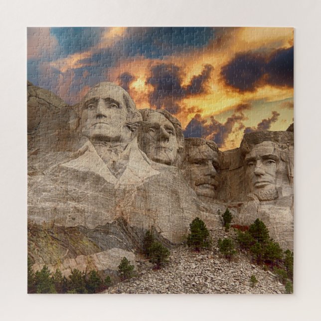 Mount Rushmore National Memorial Jigsaw Puzzle (Vertical)