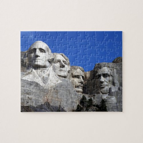 Mount Rushmore National Memorial Monument Jigsaw Puzzle