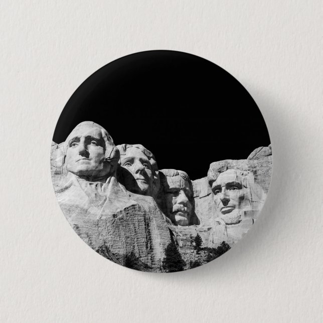Mount Rushmore National Memorial South Dakota Button (Front)
