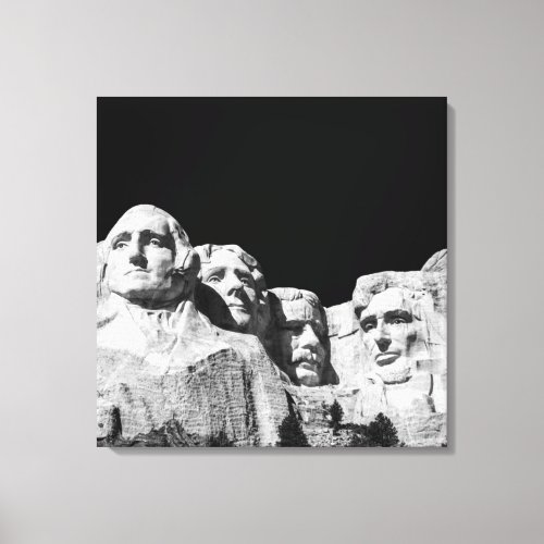 Mount Rushmore National Memorial South Dakota Canvas Print