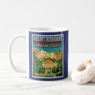 MOUNT RUSHMORE NATIONAL MEMORIAL - SOUTH DAKOTA COFFEE MUG