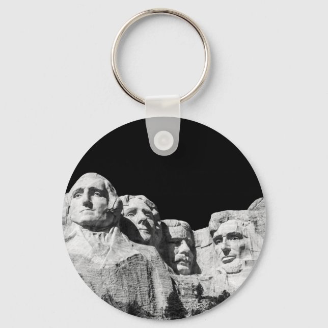 Mount Rushmore National Memorial South Dakota Keychain (Front)