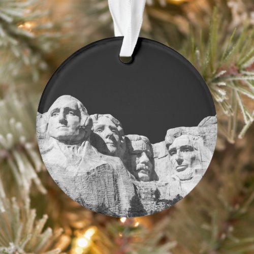 Mount Rushmore National Memorial South Dakota Ornament