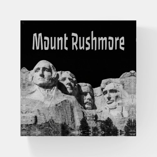 Mount Rushmore National Memorial South Dakota Paperweight