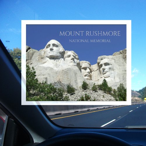 Mount Rushmore National Memorial South Dakota Postcard