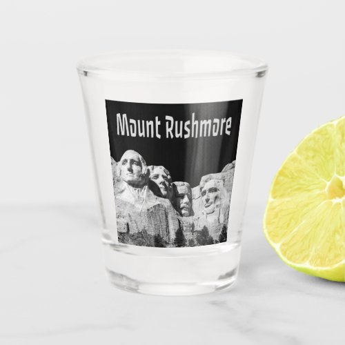 Mount Rushmore National Memorial South Dakota Shot Glass