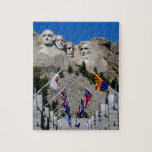 Mount Rushmore National Memorial Souvenir Jigsaw Puzzle