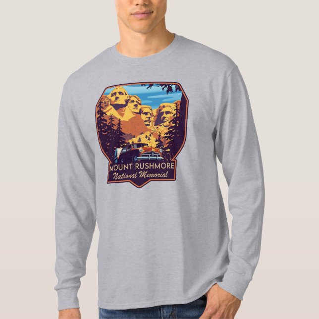 Mount Rushmore National Memorial  T-Shirt (Front)