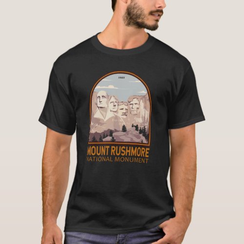 Mount Rushmore National Monument South Dakota  T_Shirt
