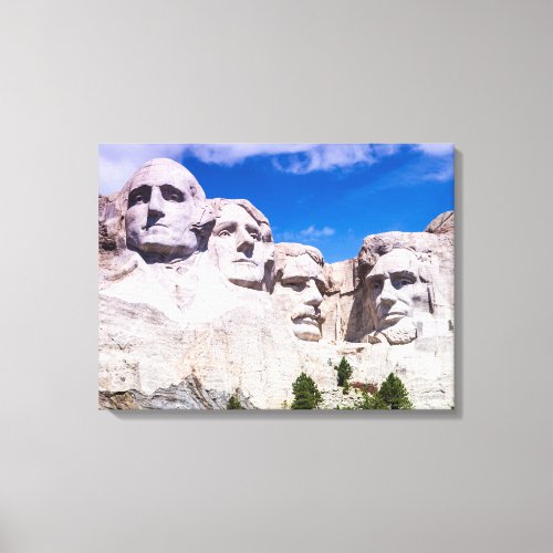 Mount Rushmore National Park Canvas Print