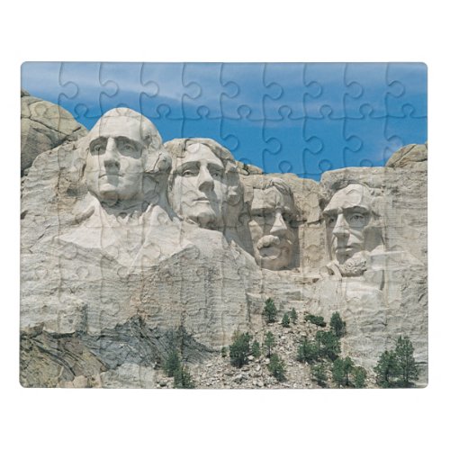 Mount Rushmore on a Sunny Day Jigsaw Puzzle