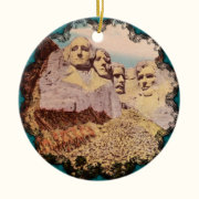Mount Rushmore Ornament
