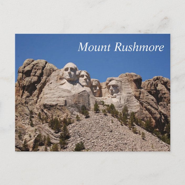 Mount Rushmore - postcard | Zazzle.com