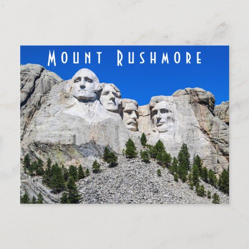 Mount Rushmore Postcard