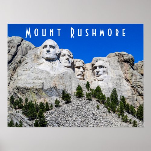 Mount Rushmore Poster