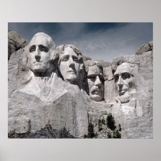 Mount Rushmore poster print