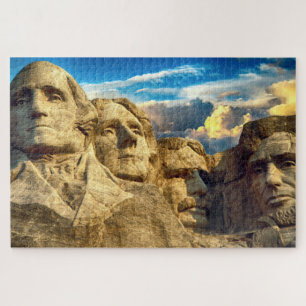Mount Rushmore Presidential Memorial Jigsaw Puzzle