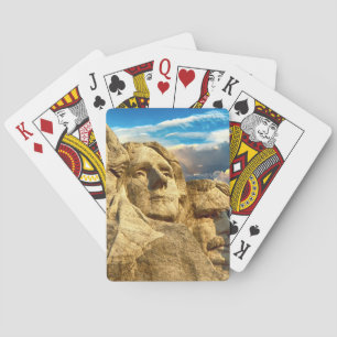 Mount Rushmore Presidential Memorial Poker Cards