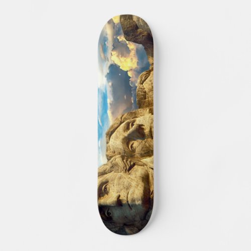 Mount Rushmore Presidential Memorial Skateboard