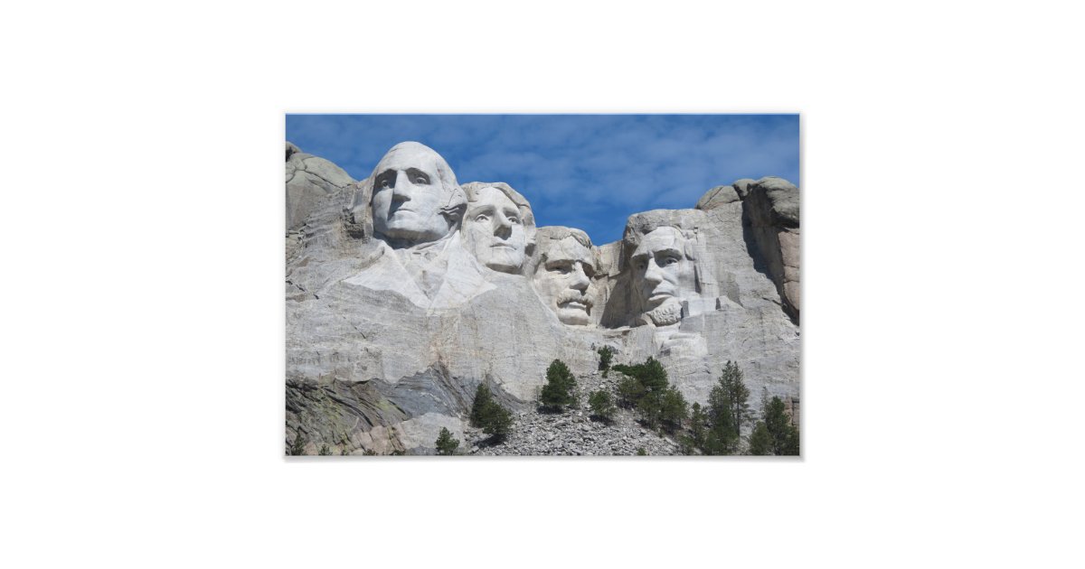 Mount Rushmore Print | Zazzle