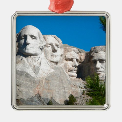 Mount Rushmore Rocks Mount Rushmore South Dakota Metal Ornament