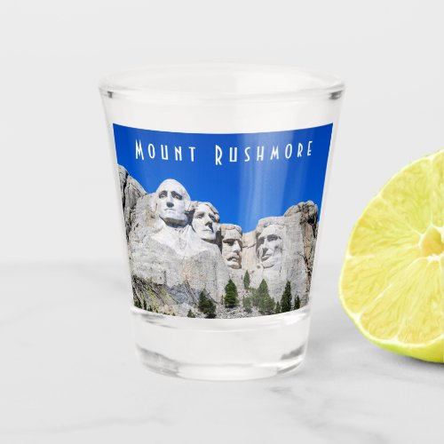 Mount Rushmore Shot Glass