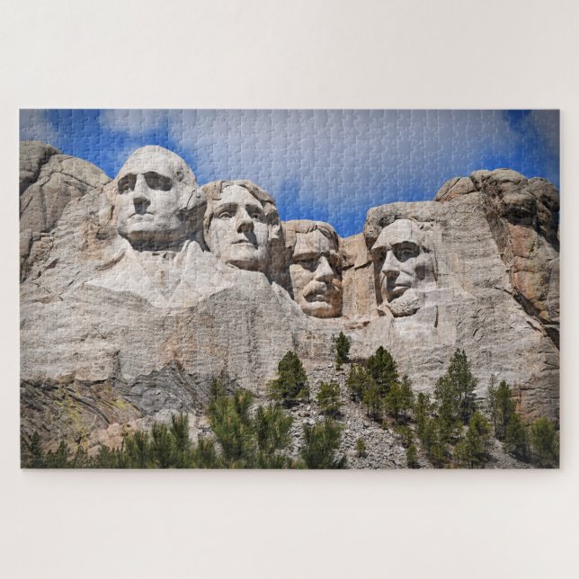 Mount Rushmore - South Dakota - 20x30 - 1014 pcs. Jigsaw Puzzle (Horizontal)