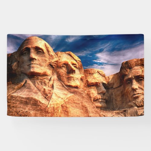 Mount Rushmore South Dakota Banner