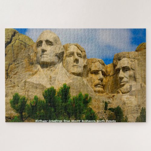 Mount Rushmore South Dakota Jigsaw Puzzle