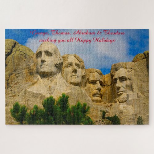 Mount Rushmore South Dakota Jigsaw Puzzle