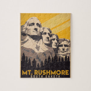 Mount Rushmore, South Dakota Jigsaw Puzzle