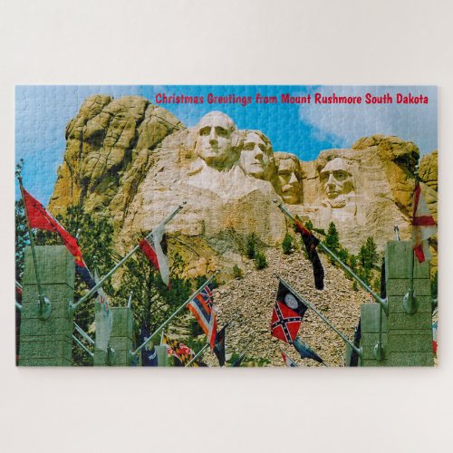 Mount Rushmore South Dakota Jigsaw Puzzle