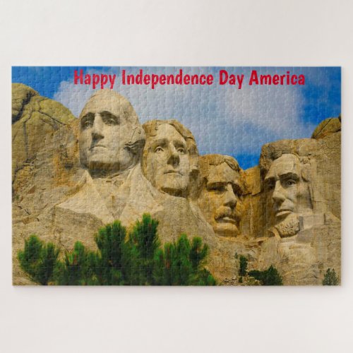 Mount Rushmore South Dakota Jigsaw Puzzle