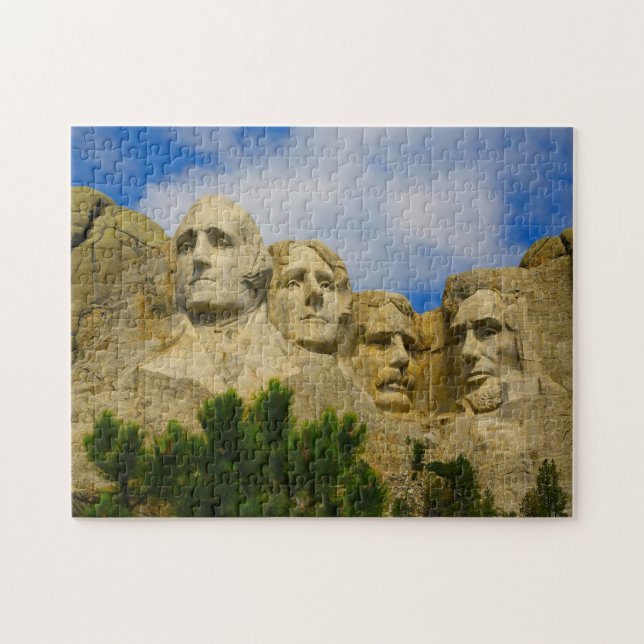 Mount Rushmore South Dakota. Jigsaw Puzzle (Horizontal)